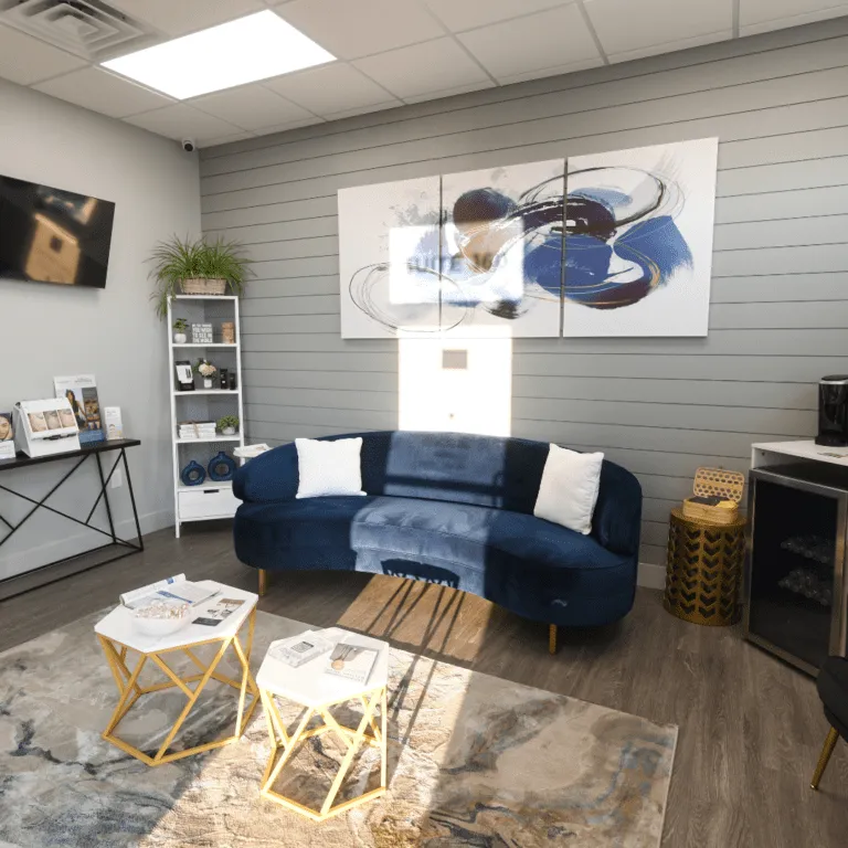 Lobby of Encompass Wellness & Aesthetics in Sioux Falls, SD