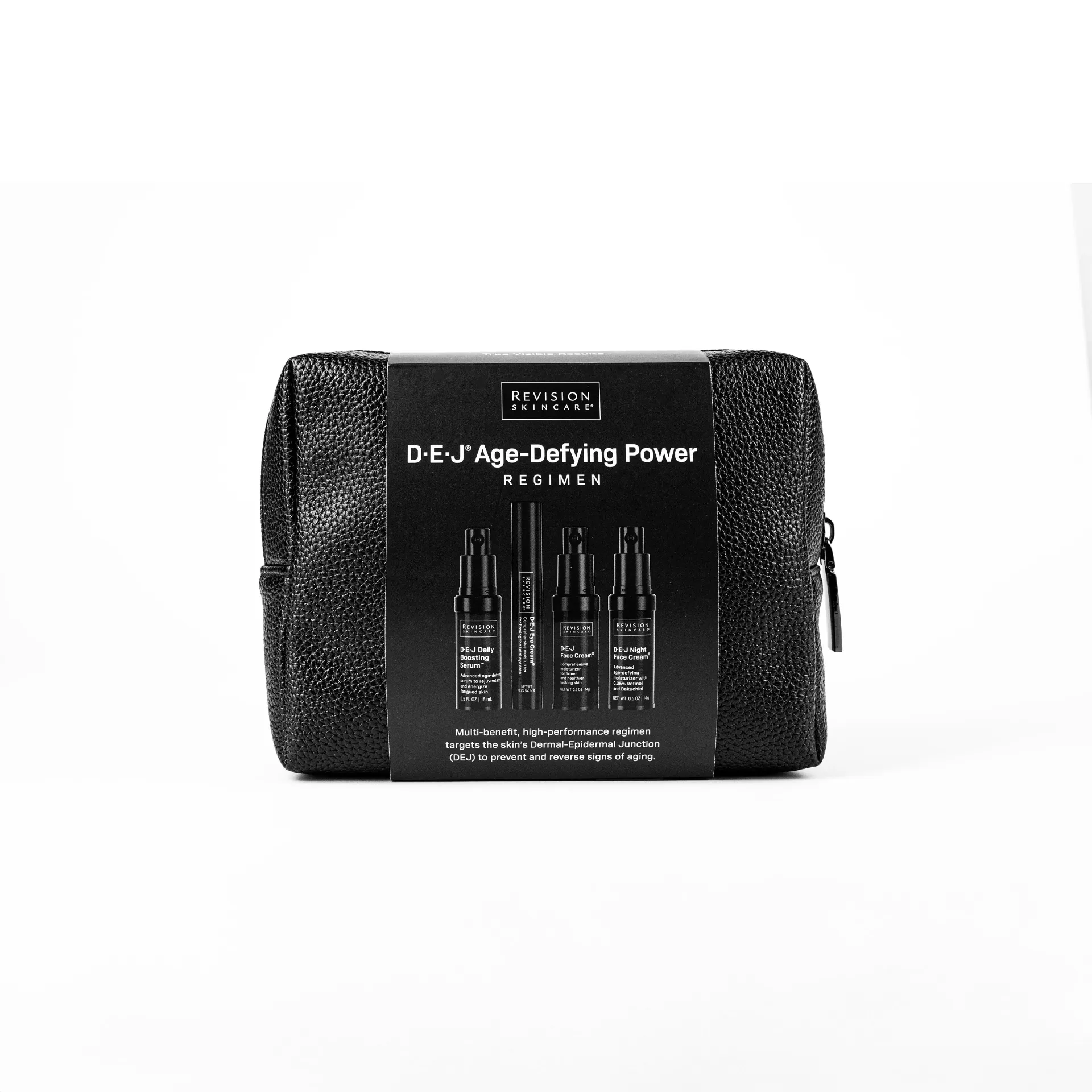 Revision Skincare's DEJ Age-Defying Power Regimen product sold at Encompass Wellness & Aesthetics