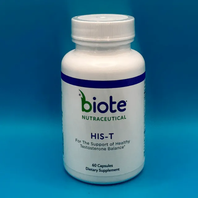 Biote's His-T product sold at Encompass Wellness & Aesthetics