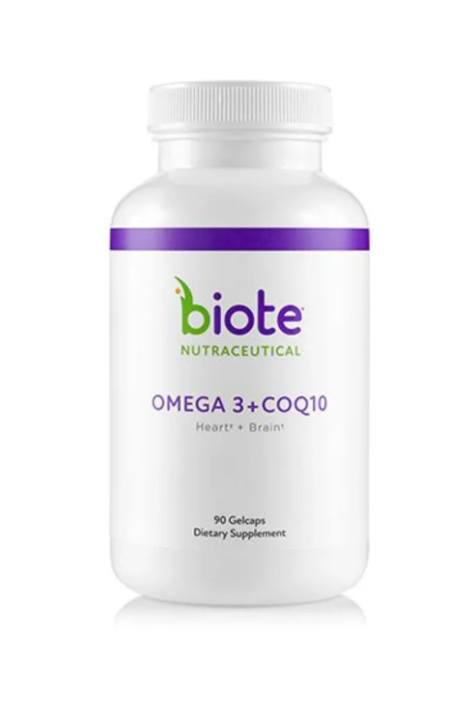 Biote's Omega 3+ COQ10 product sold at Encompass Wellness & Aesthetics