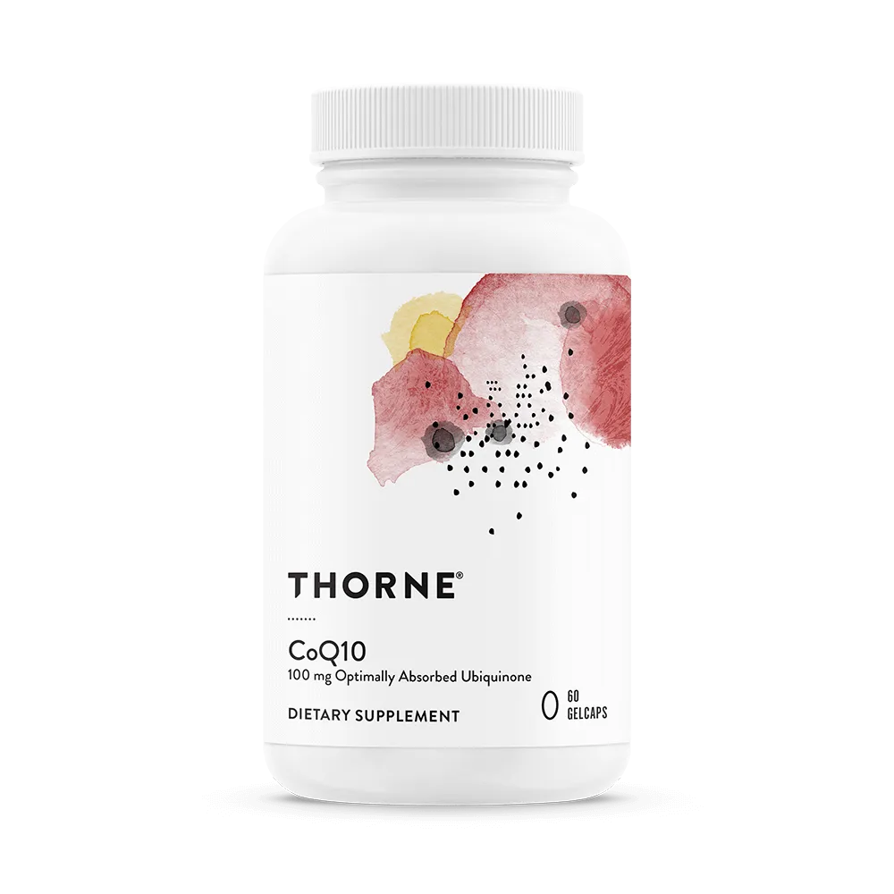 Thorne's CoQ10 product sold in partnership with Encompass Wellness & Aesthetics
