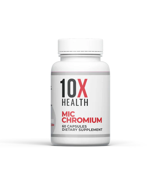 10X Health's 10X MIC Chromium product sold at Encompass Wellness & Aesthetics