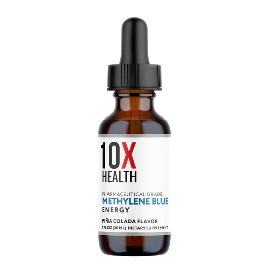 10X Health's 10X Methylene Blue Drops product sold at Encompass Wellness & Aesthetics
