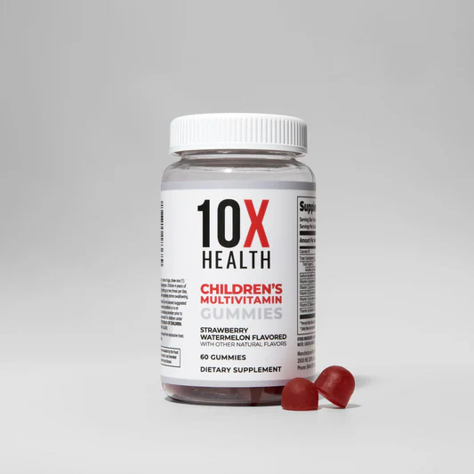 10X Health's 10X Children's Multivitamin Gummies product sold at Encompass Wellness & Aesthetics
