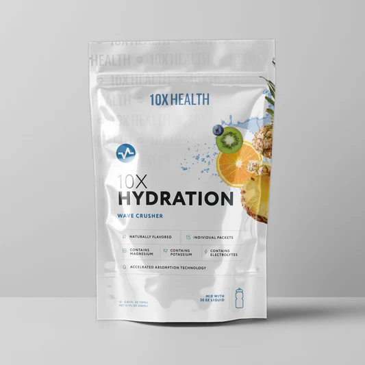 10X Health's 10X Hydration - Wave Crusher product sold at Encompass Wellness & Aesthetics
