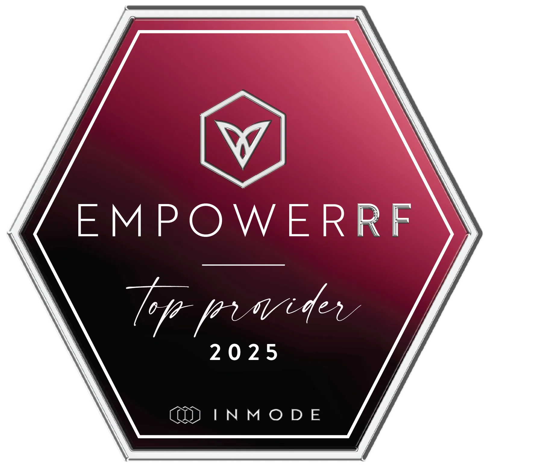 An EmpowerRF award to Encompass Wellness & Aesthetics for being a top provider in 2025.